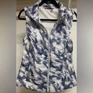Athleta purple and White Women's Vest
